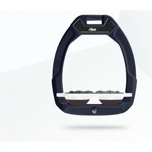 Ασφαλή αναβολεία ιππασίας Flat Ultra Grip Καφέ/Λευκό/Καφέ Flex-On Safe-On image-0
