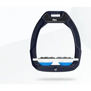 Επίτοιχοι ασφάλειας για ιππασία Flat Ultra Grip Καφέ/Λευκό/Μπλε Flex-On Safe-On image-0