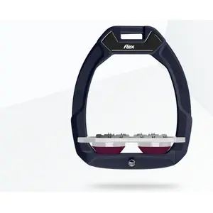Ασφάλεια ιππασίας Πλάκα Ultra Grip Καφέ/Γκρι/Μωβ Flex-On Safe-On image-0