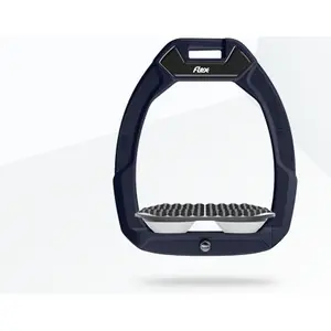 Étriers de sécurité d’équitation Endurance Rouge/Gris/Blanc Flex-On Safe-On image-0