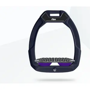Ασφάλεια ιππασίας Endurance Κόκκινα/Γκρίζα/Μωβ Flex-On Safe-On image-0