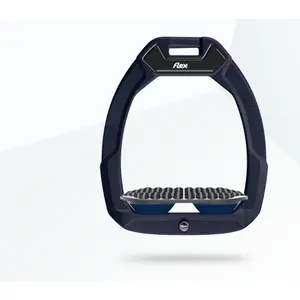 Étriers de sécurité d’équitation Endurance Rouge/Gris/Marine Flex-On Safe-On image-0