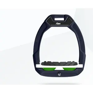 Πλαστικά αγκύρια ιππασίας Κεκλιμένα Grip Κόκκινο/Λευκό/Πράσινο Flex-On Safe-On image-0