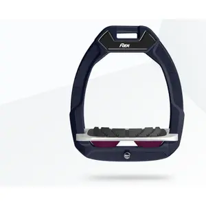 Ασφαλισμένες αναβάτες ιππασίας Κεκλιμένο Grip Κόκκινο/Γκρι/Βυσσινί Flex-On Safe-On image-0