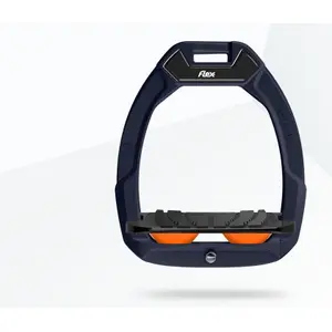 Μπράτσα ασφαλείας ιππασίας Κεκλιμένο Grip Κόκκινο/Μαύρο/Πορτοκαλί Flex-On Safe-On image-0