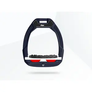 Κλίσεις ασφαλείας ιππασίας Ultra Grip Κόκκινο/Λευκό/Κόκκινο Flex-On Safe-On image-0