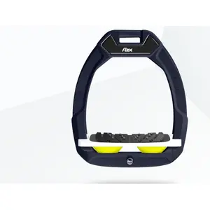 Στερέωση ασφάλειας ιππασίας Κεκλιμένη Ultra Grip Κόκκινο/Λευκό/Κίτρινο Flex-On Safe-On image-0