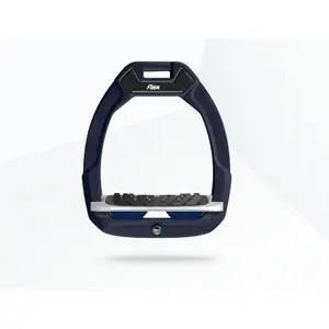 Πλατφόρμα ασφάλειας ιππασίας Κεκλιμένη Ultra Grip Κόκκινο/Γκρι/Μπλε Ναυτικό Flex-On Safe-On image-0