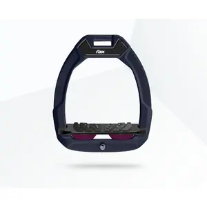 Κλίση ασφαλείας για ιππασία Ultra Grip Κόκκινο/Μαύρο/Βιολέτα Flex-On Safe-On image-0