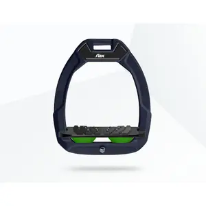 Ασφάλεια ιππασίας με κλίση Ultra Grip Κόκκινο/Μαύρο/Πράσινο Flex-On Safe-On image-0