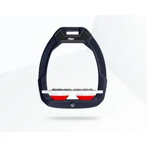 Στερέωμα ασφαλείας ιπποσύνης Flat Grip Κόκκινο/Λευκό/Κόκκινο Flex-On Safe-On image-0