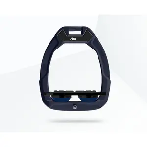 Δεσίματα ασφαλείας ιππασίας Flat Grip Κόκκινο/Μαύρο/Μπλε Flex-On Safe-On image-0