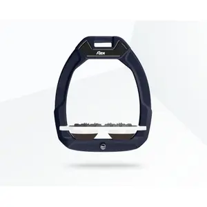 Ασφάλειες ιππασίας Flat Ultra Grip Κόκκινο/Μαύρο/Καφέ Flex-On Safe-On image-0