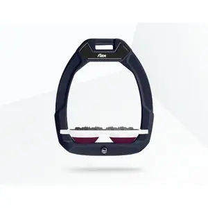 Πλατιά ασφάλεια καβαλιέρου Ultra Grip Κόκκινο/Λευκό/Μαβί Flex-On Safe-On image-0
