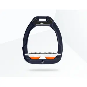 Ασφαλή στήριγμα ιππασίας Flat Ultra Grip Κόκκινο/Λευκό/Πορτοκαλί Flex-On Safe-On image-0