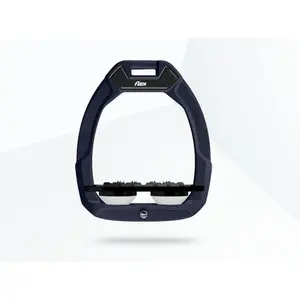 Πλατύ ασφαλείας ιππασίας Ultra Grip Κόκκινο/Μαύρο/Άσπρο Flex-On Safe-On image-0