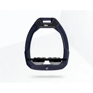Πλατιά Σέλα Ασφαλείας Ιππασίας Ultra Grip Κόκκινο/Μαύρο/Γκρι Flex-On Safe-On image-0