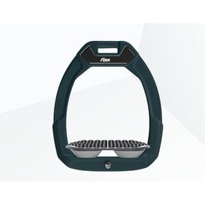 Étriers de sécurité d’équitation Endurance Vert/Gris/Gris Flex-On Safe-On image-0