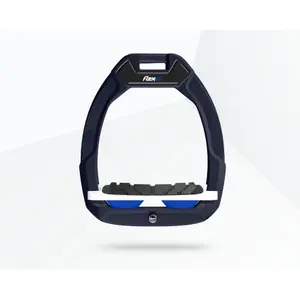 Αναβάτες ασφαλείας ιππασίας με κλίση Grip Πράσινο/Λευκό/Μπλε Flex-On Safe-On image-0