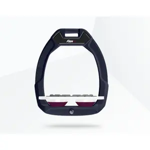 Πλακέ Grip Πράσινα/Λευκά/Μωβ Σταντ ασφαλείας ιππασίας Flex-On Safe-On image-0
