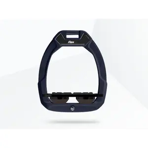 Ασφαλιστικά σφηνάκια ιππασίας Flat Grip Πράσινο/Μαύρο/Καφέ Flex-On Safe-On image-0