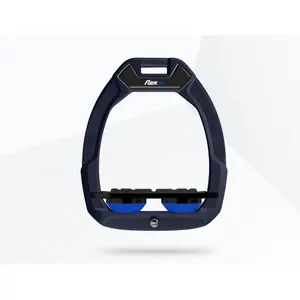 Στερέωσις ασφαλείας ιππασίας Flat Grip Πράσινο/Μαύρο/Μπλε Flex-On Safe-On image-0