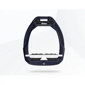 Πλατιά Πέλματα Ασφάλειας Ιππασίας Ultra Grip Πράσινο/Λευκό/Μαύρο Flex-On Safe-On image-0