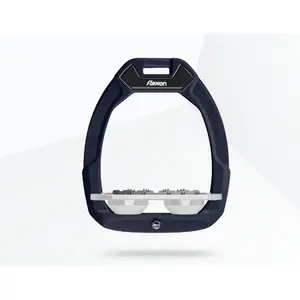 Πλατιά Σαβοβένια Σταθερότητας Ίππευσης Ultra Grip Πράσινο/Γκρί/Λευκό Flex-On Safe-On image-0