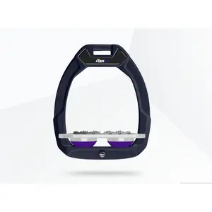 Πλατφόρμες ασφαλείας ιππασίας Ultra Grip Πράσινο/Γκρίζο/Μωβ Flex-On Safe-On image-0