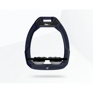 Πλατιά πατήματα ασφαλείας ιππασίας Ultra Grip Πράσινο/Μαύρο/Γκρι Flex-On Safe-On image-0