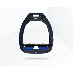 Σαμπρέλες ασφαλείας ιππασίας Flat Ultra Grip Πράσινο/Μαύρο/Μπλε Flex-On Safe-On image-0
