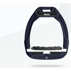 Πλαίσιο ασφαλείας ιππασίας Κεκλιμένο Ultra Grip Μπλε/Λευκό/Μαύρο Flex-On Safe-On image-0