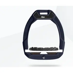 Ασφάλεια ιππασίας με κλίση Ultra Grip Μπλε/Άσπρο/Καφέ Flex-On Safe-On image-0
