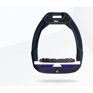 Πρώτες ασφάλειας ιππασίας Κεκλιμένα Ultra Grip Μπλε/Λευκό/Μωβ Flex-On Safe-On image-0
