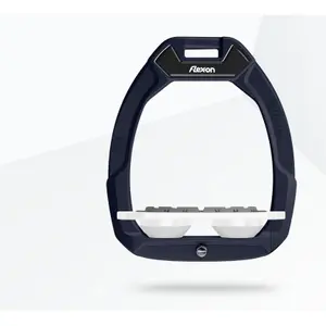 Ασφάλειες ιππασίας Flat Grip Μπλε/Λευκό/Λευκό Flex-On Safe-On image-0