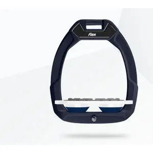 Φούσκες ασφαλείας ιππασίας Plat Grip Μπλε/Λευκό/Μαρινάκι Flex-On Safe-On image-0