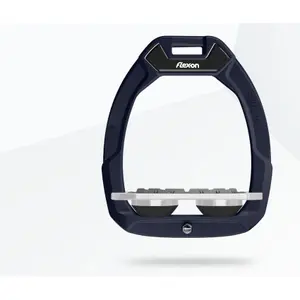 Ασφάλειες ιππασίας Plat Grip Μπλε/Γκρι/Μαύρο Flex-On Safe-On image-0