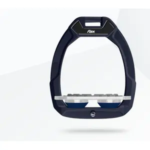 Σταγόνες ασφαλείας ιππασίας Plat Grip Μπλε/Γκρι/Θαλασσί Flex-On Safe-On image-0