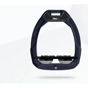 Σταθερές σφήνες ιππασίας Plat Grip Μπλε/Μαύρο/Γκρι Flex-On Safe-On image-0