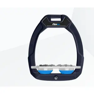 Πλατιά Αντίκες Ασφαλείας Ιππασίας Ultra Grip Μπλε/Γκρι/Μπλε Flex-On Safe-On image-0