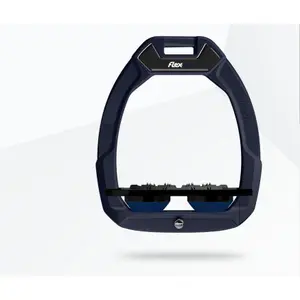 Δέστρες ασφαλείας ιππασίας Plat Ultra Grip Μπλε/Μαύρο/Ναυτικό Flex-On Safe-On image-0