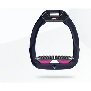 Ασφαλή αναβάθμια ιππασίας Endurance Θαλάσσια/Γκρι/Ροζ Flex-On Safe-On image-0
