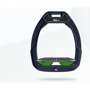 Ασφαλή ποδόστατα ιππασίας Endurance Μπλε/Γκρι/Πράσινο Flex-On Safe-On image-0