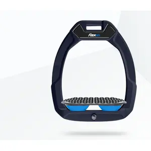 Ασφαλή σιδεράκια ιππασίας Endurance Ναυτικό/Γκρι/Μπλε Flex-On Safe-On image-0