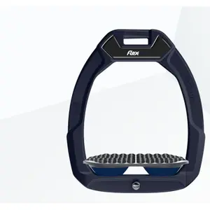 Étriers de sécurité d’équitation Endurance Marine/Gris/Marine Flex-On Safe-On image-0