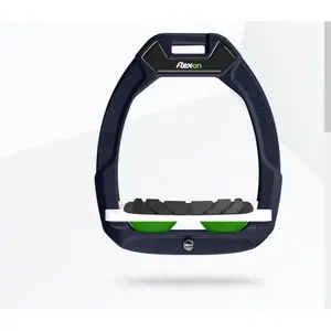 Ασφάλειες ιππασίας με κλίση Grip Ναυτικό/Λευκό/Πράσινο Flex-On Safe-On image-0
