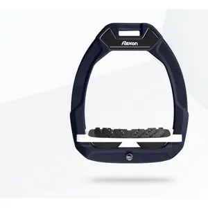 Προστατευτικά σέλας ιππασίας Κεκλιμένα Ultra Grip Ναυτικό/Λευκό/Μαύρο Flex-On Safe-On image-0