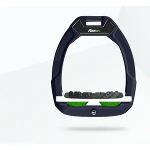 Κλίμακες ασφαλείας ιππασίας Ultra Grip Μπλε/Λευκό/Πράσινο Flex-On Safe-On image-0