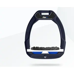 Αναβάτες ασφαλείας ιππασίας Λοξός Ultra Grip Θαλάσσια/Λευκό/Μπλε Flex-On Safe-On image-0