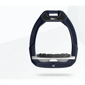 Προβλήτες ασφαλείας ιππασίας Λοξοί Ultra Grip Θαλάσσιο/Γκρι/Γκρι Flex-On Safe-On image-0